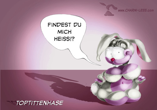 Cartoon: TopTittenhase Wallpaper 1 (medium) by Charmless tagged toptittenhase