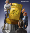 Cartoon: 50 (small) by Charmless tagged 50