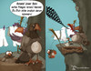 Cartoon: Adlerfamilie (small) by Charmless tagged adler,familie,pädagogik,erziehung,fliegen