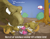 Cartoon: Kuckucksaurus (small) by Charmless tagged kuckuck,saurier,baby,eier,urzeit,aussterben