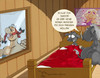 Cartoon: Wildschweine (small) by Charmless tagged wildschweine obelix