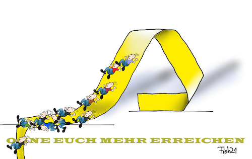 Cartoon: Commerzbank entlässt 10.000 (medium) by Fish tagged comerzbank,entlassungen,stellen,arbeitsplätze,mitarbeiter,arbeitslos,umbau,konzern,filialen,schließung