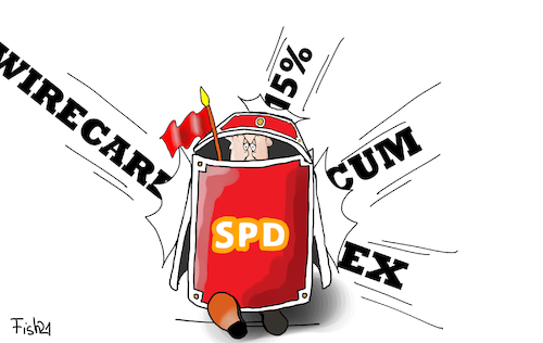 Cartoon: Olaf Schildkröte (medium) by Fish tagged spd,cum,ex,untersuchungsausschuss,hamburg,bürgermeister,wirecard,bafin,aufssicht,schildkröte,römer,wählergunst,umfragewerte