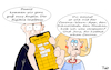 Cartoon: digitaler Impfpass (small) by Fish tagged impfpass,digitaler,freiimpfem,schnelltest,masken,corona,warn,app,covid,19,lockdown,lockerungen,impfprivilegien,lockeungen,jens,spahn,angela,merkel,handy,wlan,internet,cdu