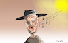 Cartoon: Ennio Morricone RIP (small) by Fish tagged ennio,morricone,musik,filmmusik,spiel,mir,das,lied,vom,tod,hängt,ihn,höher,the,god,bad,and,ugly,italo,western,clint,eastwod,sergio,leone