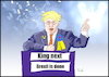 Cartoon: King next (small) by Fish tagged boris,johnson,bexit,great,britain,england,wahlen,parlamentswahlen,general,election