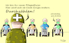 Cartoon: Pflegeoffizier (small) by Fish tagged bundeswehr,sanitäter,corona,pflegeheime,pandemie,ansteckung,senioren,heim,pflege,altenpflege,rollator,rollstuhl