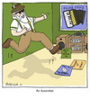 Cartoon: Air Accordion (small) by noodles tagged accordion,air,guitar,polka,music,jumping