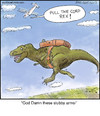 Cartoon: Rex (small) by noodles tagged rex,dinosaur,skydiving,airplane,noodles