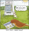 Cartoon: scratch off (small) by noodles tagged lottery,birds,worms,scratch,off,noodles,scotts,cartoons