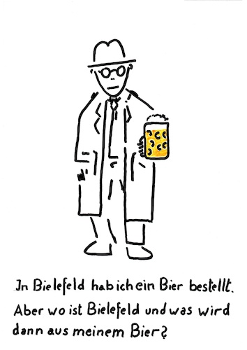 Cartoon: Bielefeld (medium) by Stefan von Emmerich tagged bielefeld
