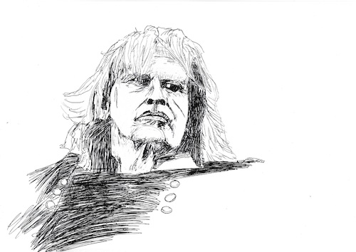 Cartoon: Klaus Kinski (medium) by Stefan von Emmerich tagged fitzcarraldo,klaus,kinski