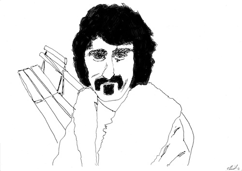 Cartoon: Zappalot (medium) by Stefan von Emmerich tagged frank,zappa