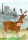 Cartoon: SPD Doppelspitze (small) by Stefan von Emmerich tagged spd,doppelspitze,esken,walter,borjans,parteichefs,parteitag,pateien,mitgliedervotum