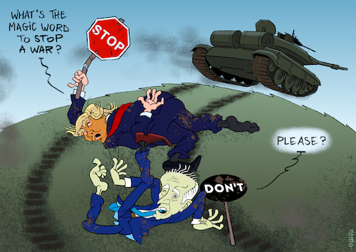 Trump And Biden Stop War Trump And Biden Stop War