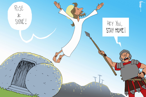 Jesus Breaks the Lockdown