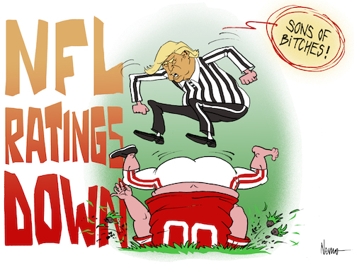 NFL Ratings Down NFL Ratings Down