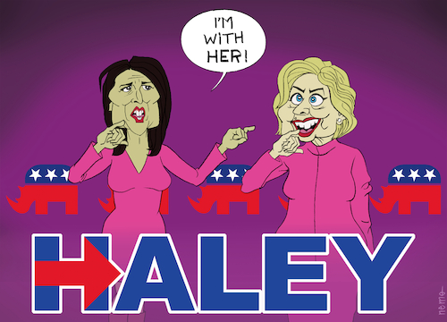 Nikki Haley Is With Her