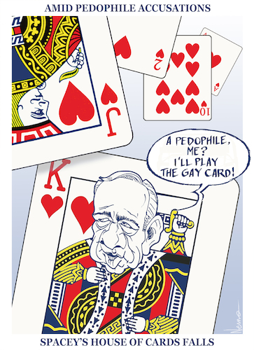 Spacey Gay Card Spacey Gay Card
