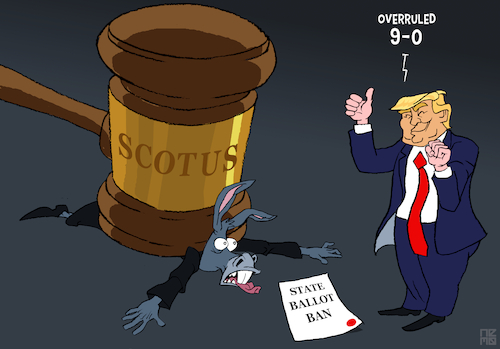 Trump Ballot Ban Overruled Trump Ballot Ban Overruled