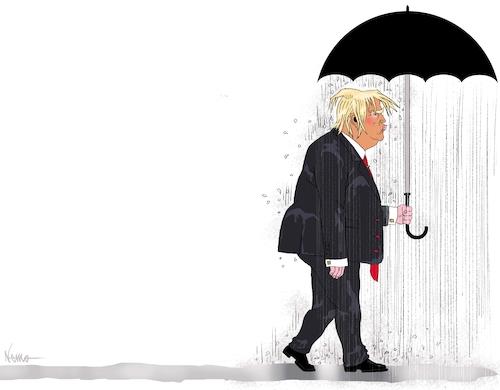 Cartoon: Trump Leaks (medium) by NEM0 tagged trump,spy,spying,nsa,fbi,cia,illegal,classified,leaks,cyber,surveillance,coup,trump,spy,spying,nsa,fbi,cia,illegal,classified,leaks,cyber,surveillance,coup