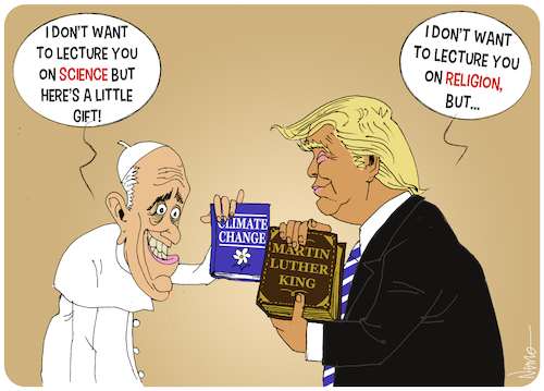 Trump Trumps the Pope Trump Trumps the Pope