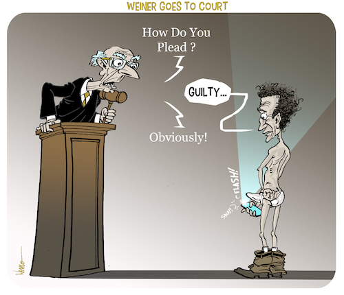 Weiner Goes to Court Weiner Goes to Court