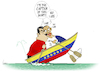 Cartoon: Captains of Venezuela (small) by NEM0 tagged venezuela,caracas,juan,guaido,nicolas,maduro,president,of,legitimate,chavista,chavismo,chavez,communism,socialism,marxism,junta,dictator,dictatorship,captain,boat,leak,nemo,nem0