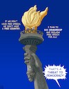 Cartoon: Free Speech Threat To Democracy (small) by NEM0 tagged 2024,2025,usa,us,washington,dc,white,house,donald,trump,democrat,republican,dnc,gop,maga,free,speech,1a,first,amendment,constitution,plan,ban,censorship,politization,deepstate,intel,bureaucracy,lawfare,conspiracy,theory,defamation,falsehood,persecution,silicon,valley,democracy,tyranny,big,tech,mass,media,collusion,info,war,propaganda,information,disinformation,factcheck,fraud,facebook,meta,twitter,youtube,google,press,lady,liberty,statue,enlighten,torch,flame,nemo