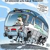 Cartoon: Greenhound the Eco Bus (small) by NEM0 tagged auto,bus,buses,car,cars,eco,ecology,ecological,energy,coach,coaches,transport,public,motor,mass,transit,transportation,vehicle