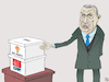 Cartoon: Istanbul Revote (small) by NEM0 tagged turkey,istanbul,erdogan,akp,chp,party,parties,democracy,election,fraud,corruption,ballots,ballot,boxes,vote,revote,free,speech,press,media,propaganda,opposition,oppression,repressive,oppressive,autoritarian,dissent,dissidents,nemo,nem0