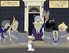 Cartoon: UK Prime Minister Larry (small) by NEM0 tagged 2024,2025,uk,london,government,10,downing,street,westminster,david,cameron,theresa,may,bojo,boris,johnson,liz,truss,sunak,steir,starmer,larry,chief,mouser,pm,shadow,labour,conservative,tories,party,crisis,incompetent,inept,globalist,globalism,hegemon,unipolar,rules,based,new,world,order,trash,garbage,bin,can,litter,box,litterbox,petsitter,cat,sitter,door,nemo