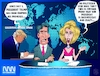 Cartoon: What Trump Says Trump Does (small) by NEM0 tagged donald trump president united states potus mainstream media news network tv nemo nem0