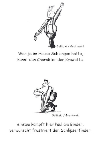 Cartoon: Die Krawatte (medium) by elmario55 tagged gesellschaft,politik,allgemeines