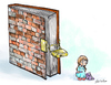 Cartoon: education (small) by handelizm tagged education,love,book,humour,cartoon