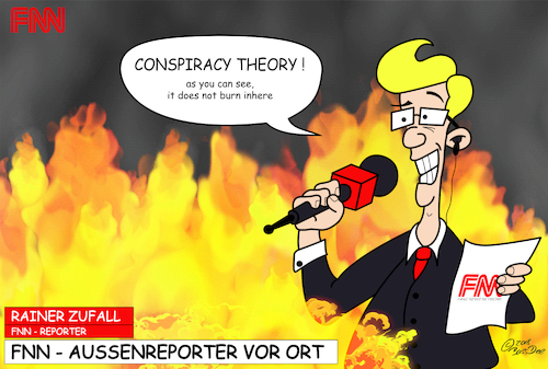 Cartoon: FakeNews Network (medium) by bussdee tagged fakenews,presse,media,press,funny,lustig,lügen,mafia