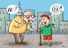 Cartoon: internet (small) by elihu tagged internet,web,computer,comunication,oldxnew