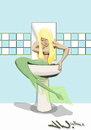 Cartoon: Jimmy new sink (small) by JWallace tagged sexy,sinks,bathrooms,illustration