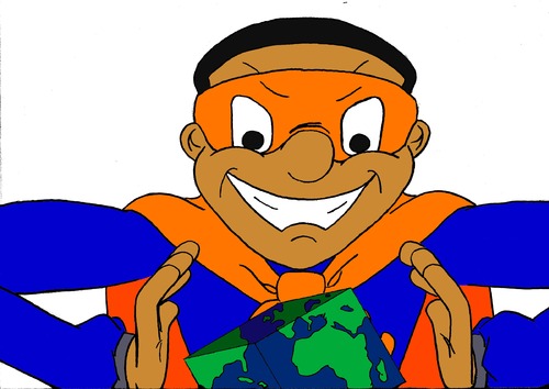 Cartoon: Marvelous Marvin (medium) by Shantrey17 tagged marvelous,marvin