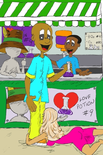 Cartoon: Satisfaction Guaranteed (medium) by Shantrey17 tagged dynomite,johnson,good,advice