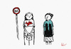 Cartoon: 11_09 (small) by julianloa tagged september11 september 11th terrorism commemoration