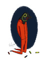 Cartoon: Guantanamo (small) by julianloa tagged guantanamo militär hilfe angst politik folter terrorismus