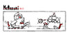Cartoon: McArroni nro. 51 (small) by julianloa tagged mcarroni,bird,amadeo,robot,fight