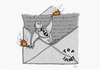 Cartoon: Top secret (small) by julianloa tagged secret,informacion,lies,concealment