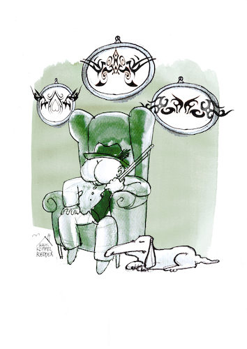 Cartoon: Arschgeweihe (medium) by Koppelredder tagged arschgeweih,tattoo,jagd,jagdtrophäe,dackel,trophäe,jäger,arschgesicht,arschgeweih,tattoo,jagd,jagdtrophäe,dackel,trophäe,jäger,arschgesicht