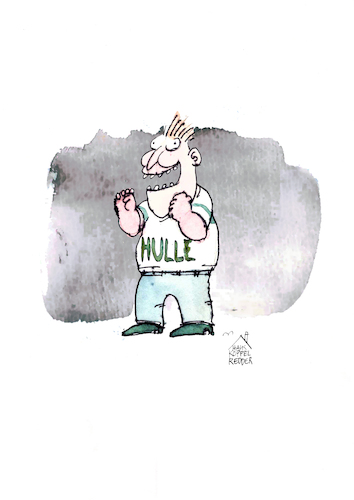 Cartoon: Hulle (medium) by Koppelredder tagged hulle,freude,übermut,jubel,enthusiamus,manie,glück,hulle,freude,übermut,jubel,enthusiamus,manie,glück
