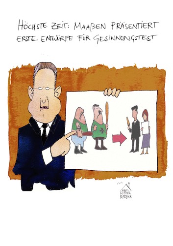 Cartoon: Maaßen (medium) by Koppelredder tagged maaßen,hansgeorgmaaßen,cdu,werteunion,gesinnungstest,öffentlichrechtlicherrundfunk,ard,zdf,ndr,wdr,zensur,wahlkampf,maaßen,hansgeorgmaaßen,cdu,werteunion,gesinnungstest,öffentlichrechtlicherrundfunk,ard,zdf,ndr,wdr,zensur,wahlkampf