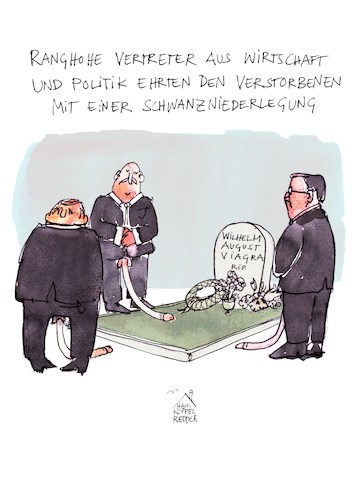 Schwanzniederlegung Schwanzniederlegung