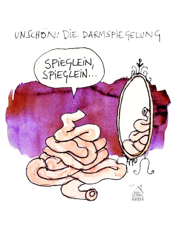 Cartoon: Spieglein (medium) by Koppelredder tagged spiegel,spieglein,spiegelung,darmspiegelung,märchen,schneewittchen,schönheit,wahrheit,spiegel,spieglein,spiegelung,darmspiegelung,märchen,schneewittchen,schönheit,wahrheit