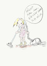 Cartoon: corona - diaries- housework (small) by maman tagged familie,corona,hausarbeit,homeschooling,homeoffice,hausarrest,kids